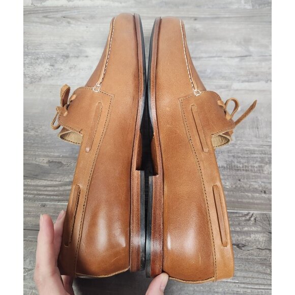 Adelante Made to Order Men\'s Sz. 11 D The Náutico In Caramel
